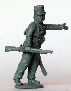 Perry Miniatures 40mm PE71 officier rifles figurine métal carabine