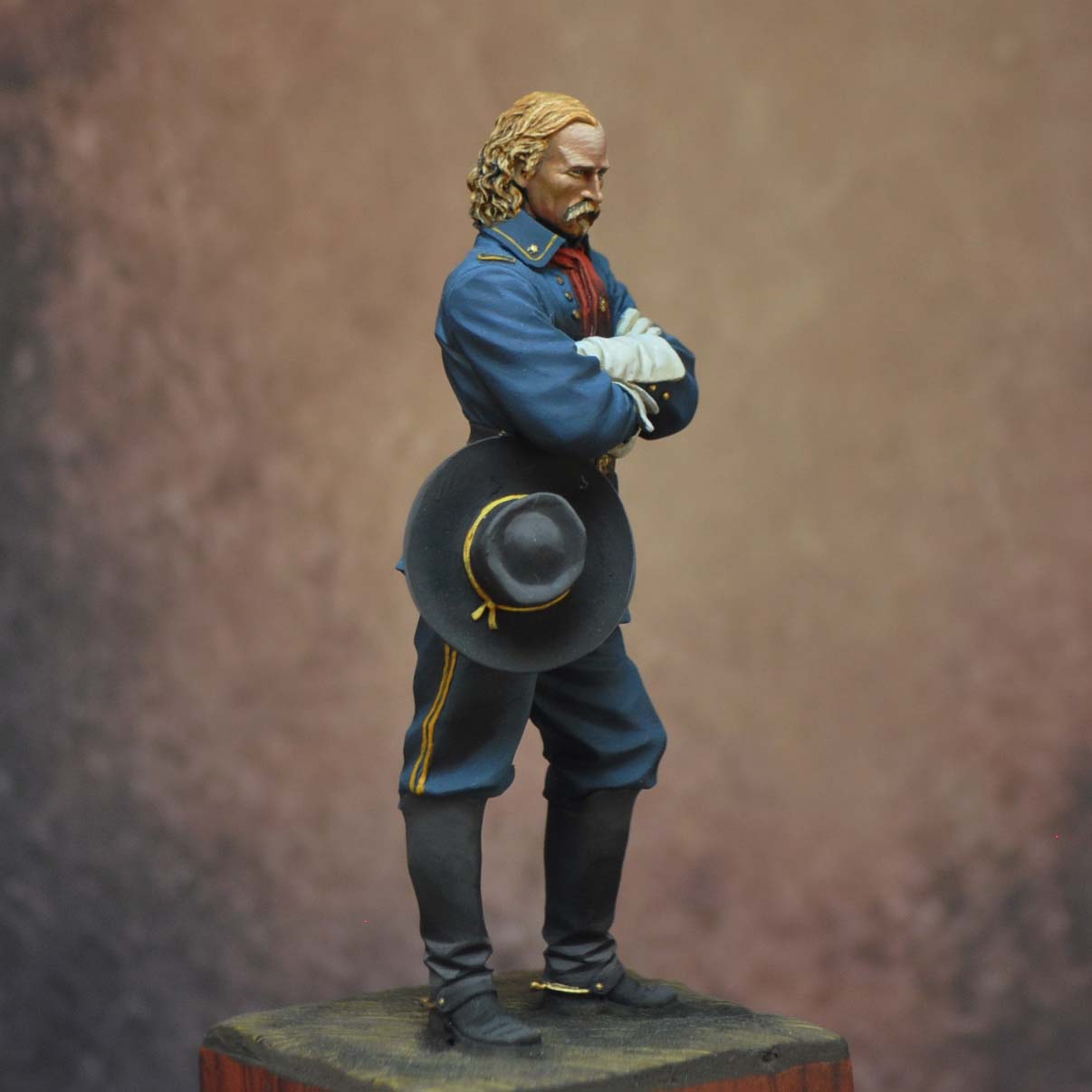 Art Girona 70mm figurine George Armstrong Custer kit 70 mm