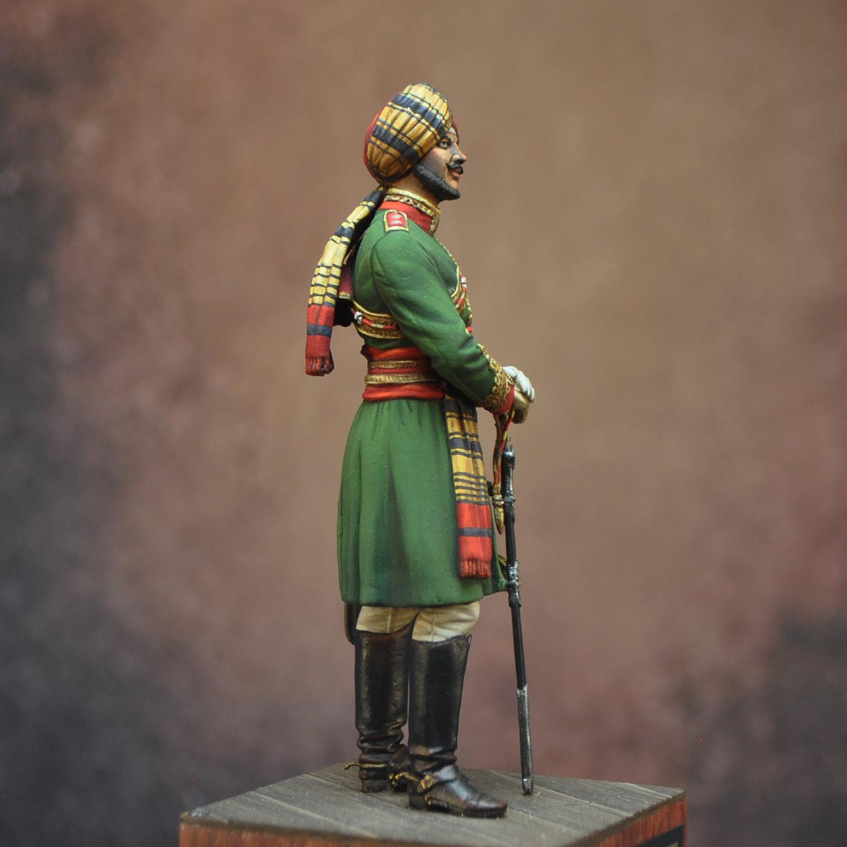 Art Girona 70mm Risaldar 5th Punjab figurine 1900
