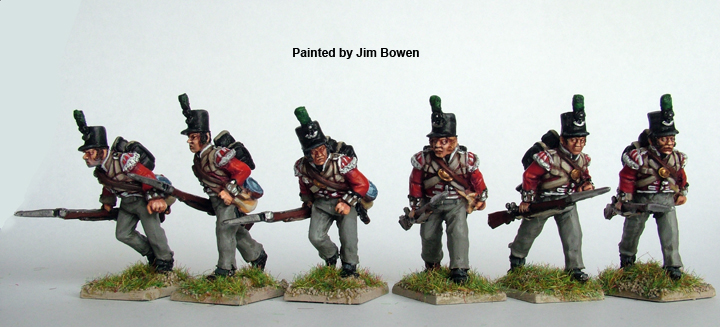 Perry Miniatures Napoleonic BH32 infanterie légère figurines 28mm
