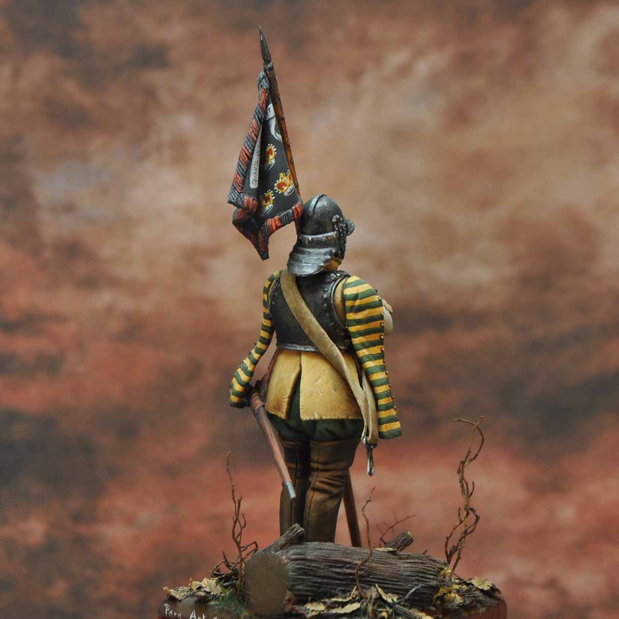 Art Girona International Sergeant Royalist figurine Angleterre