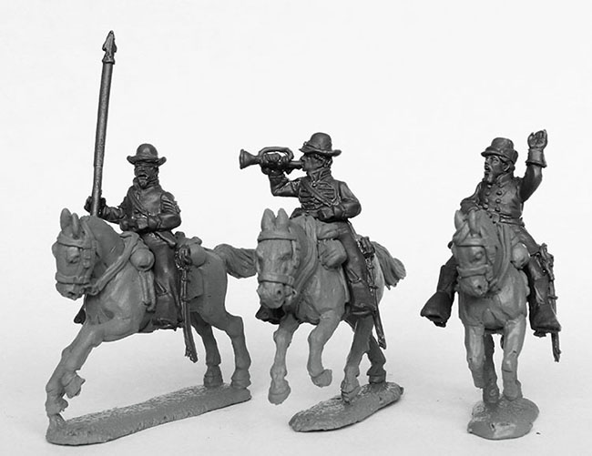 Perry Miniatures ACW108 cavalerie Union figurines 28mm galop