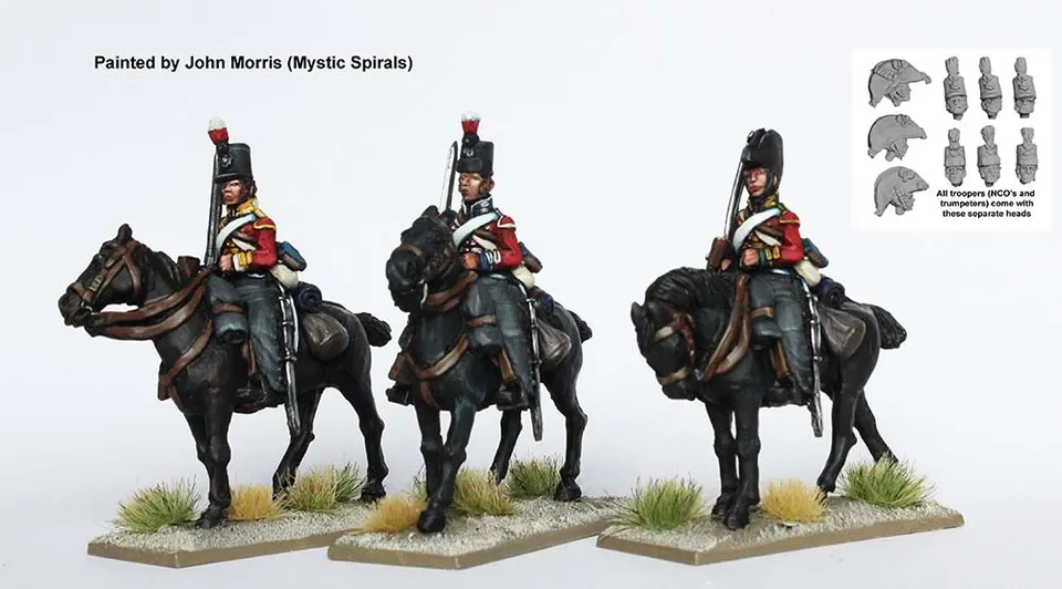 Perry Miniatures Napoleonic BH 166 dragons britanniques 28mm