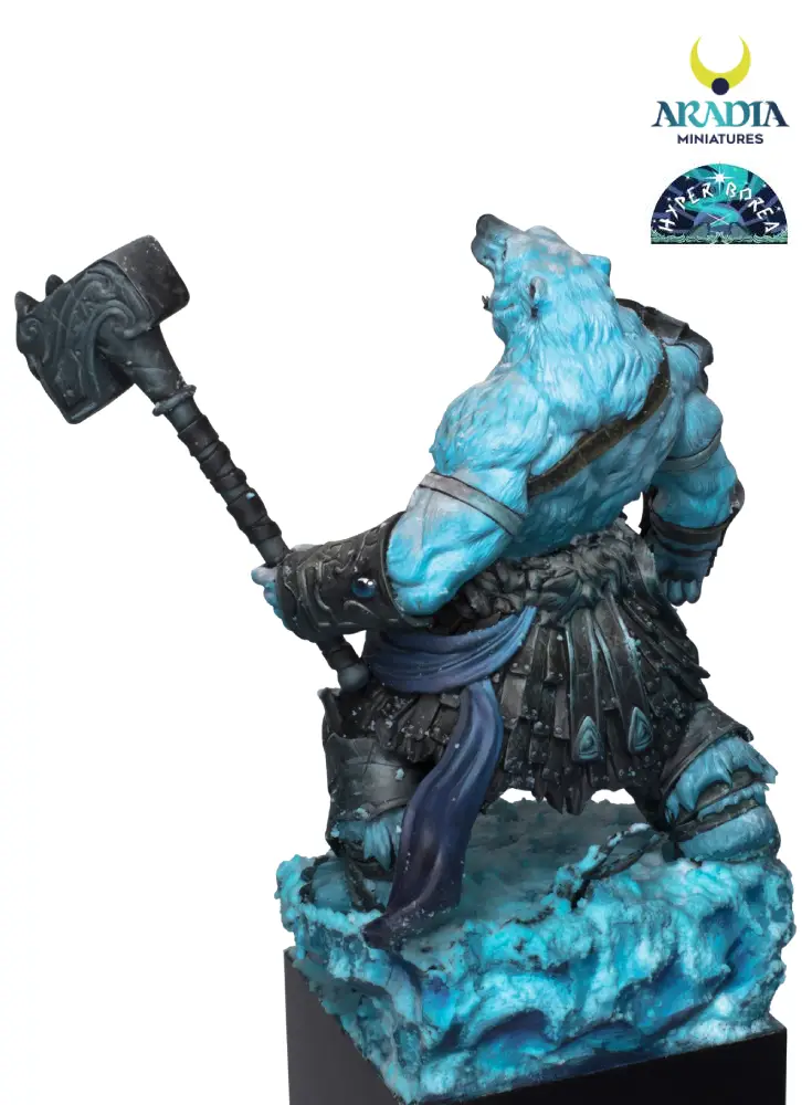 Aradia Minis Hyperborea Bearserker figurine résine