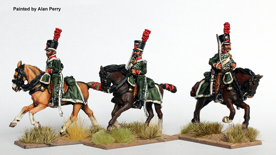 Perry SPA 51 figurines Cazadores montés galop shako