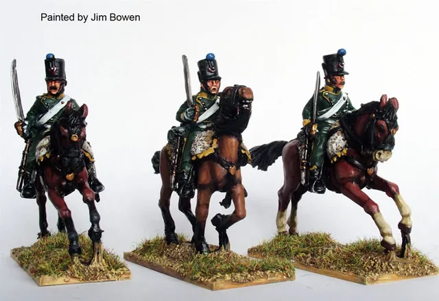 Perry Miniatures Napoleonic FN45 chasseurs à cheval figurines 28mm
