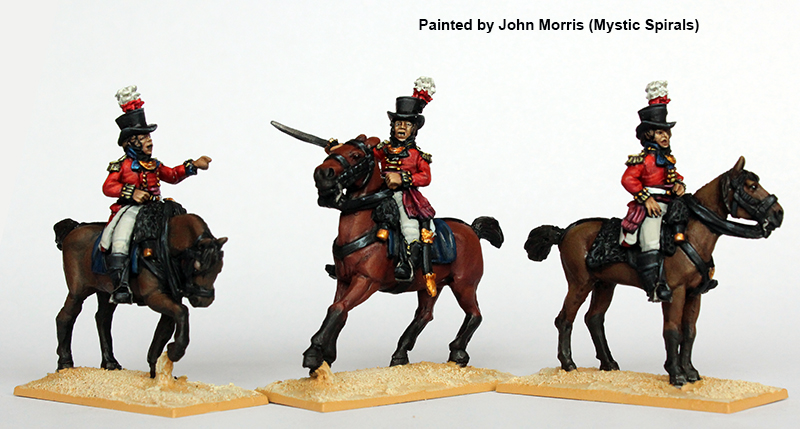 Perry Miniatures Napoleonic BH 104 figurines colonels chapeaux