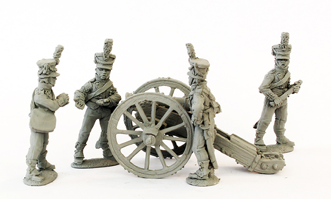 Perry Miniatures DAN 44 figurines artillerie obusier danois