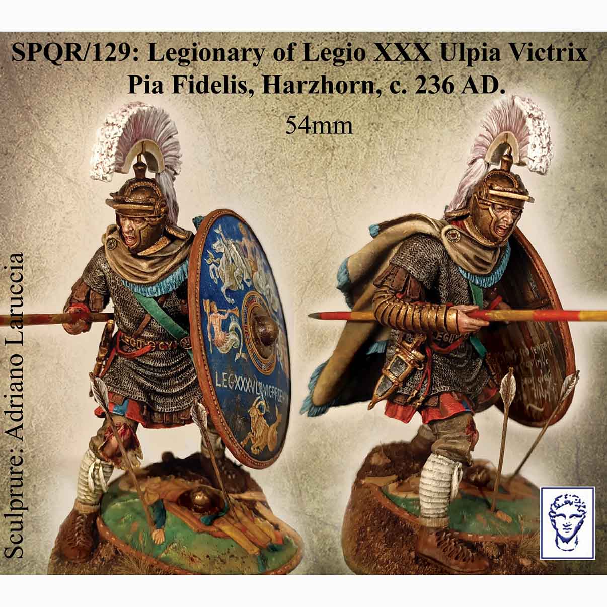 ART GIRONA Miniatures Legionary Legio XXX figurine romain