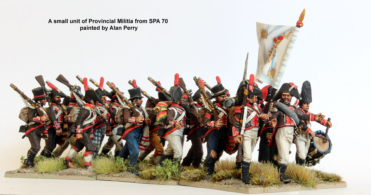 Perry SPA 70 boite figurines infanterie espagnole 1808-11