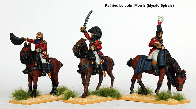 Perry Miniatures Napoleonic BH106 figurines colonels bicorne