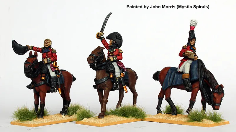 Perry Miniatures Napoleonic BH106 figurines colonels bicorne