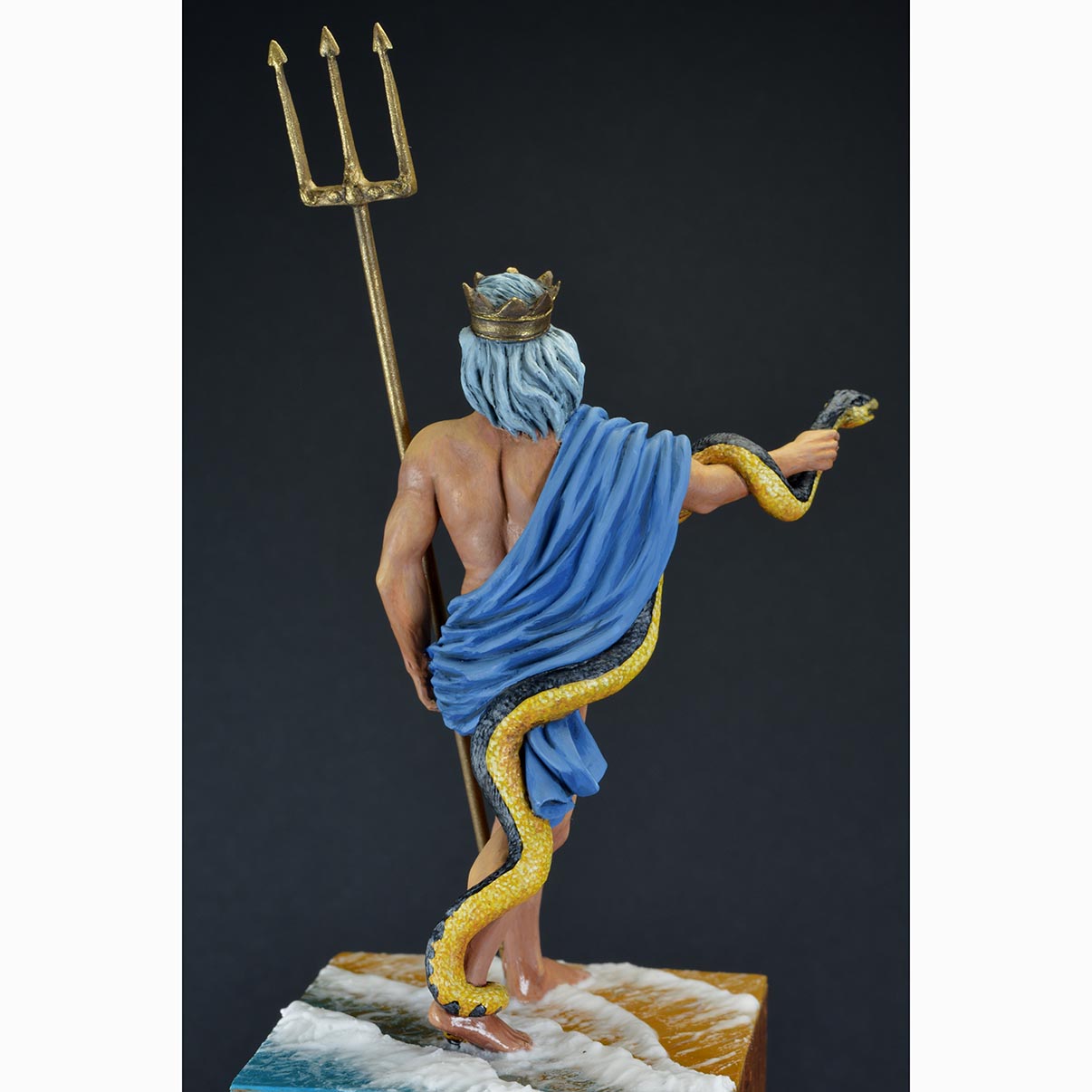 Art Girona Mythology Neptunus figurine dieu