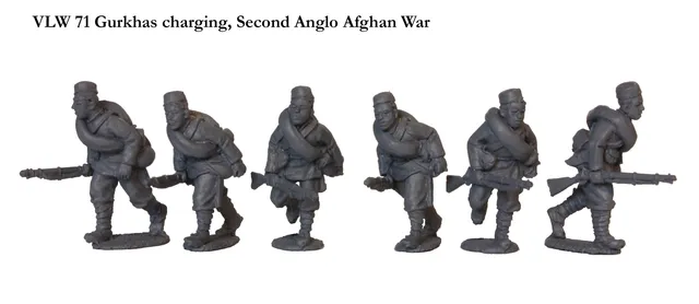Perry VLW71 Gurkhas course guerre afghane figurines métal