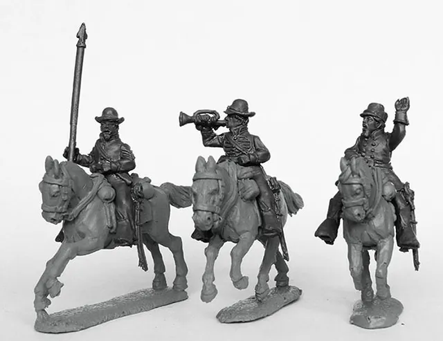 Perry Miniatures ACW108 cavalerie Union figurines 28mm galop