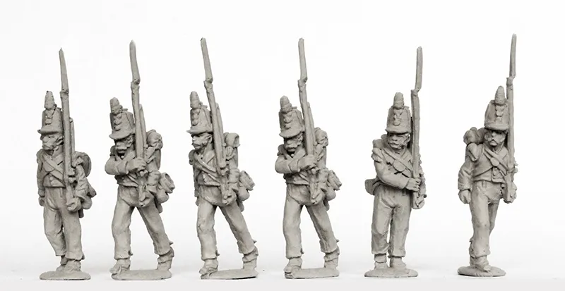 Perry Miniatures Napoleonic SPA 16 figurines grenadiers marche