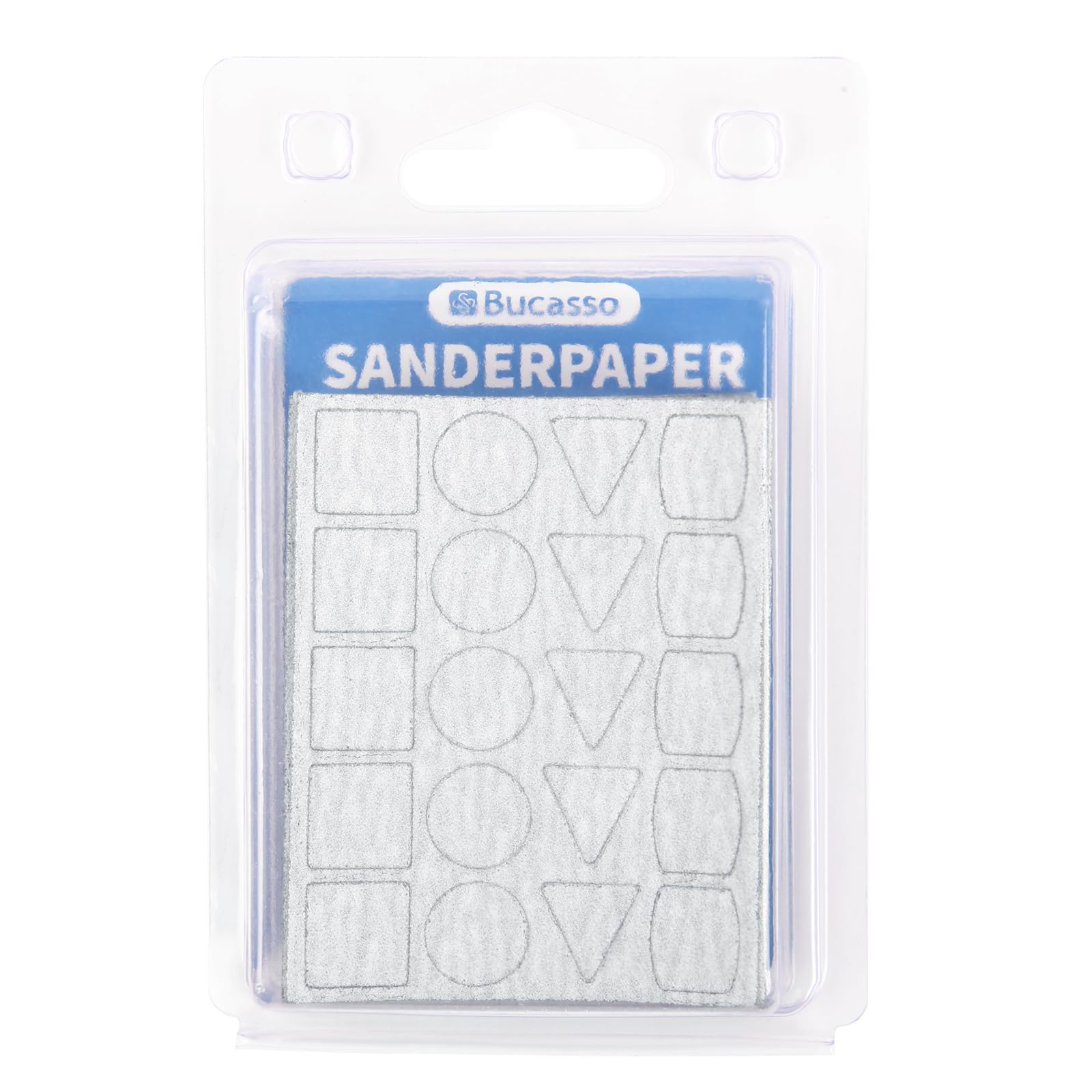 Bucasso Tools PLH papier abrasif 50 pièces atelier 180-1000