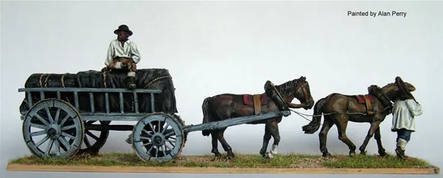 Perry Miniatures Indépendance AW126 maquette chariot à munitions