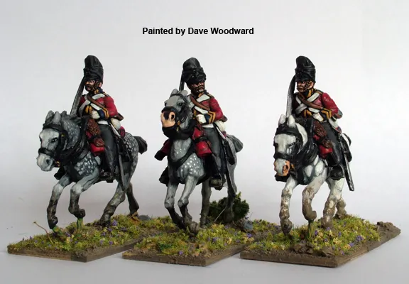 Perry Miniatures Napoleonic BH29 Scots Greys figurines galop