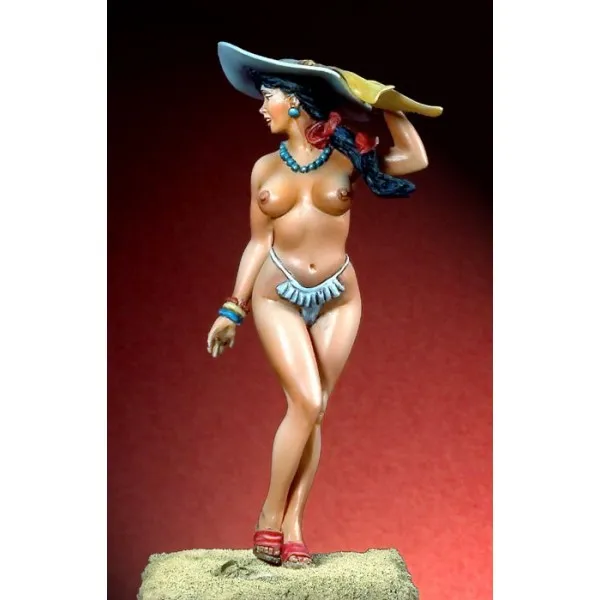 ART GIRONA Miniatures Delphine figurine femme à peindre