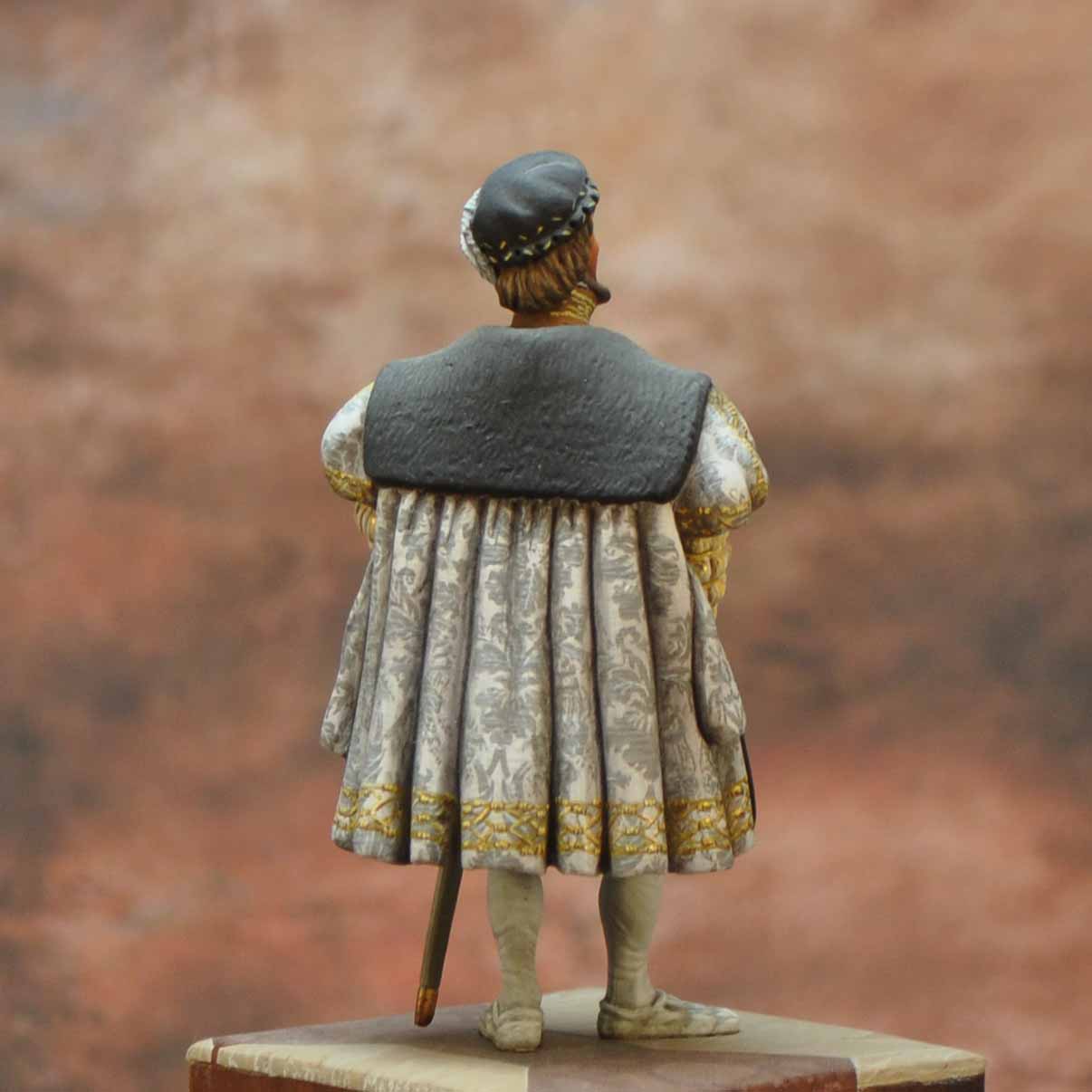 Art Girona Spanish Serie Emperor Charles I of Spain and V figurine
