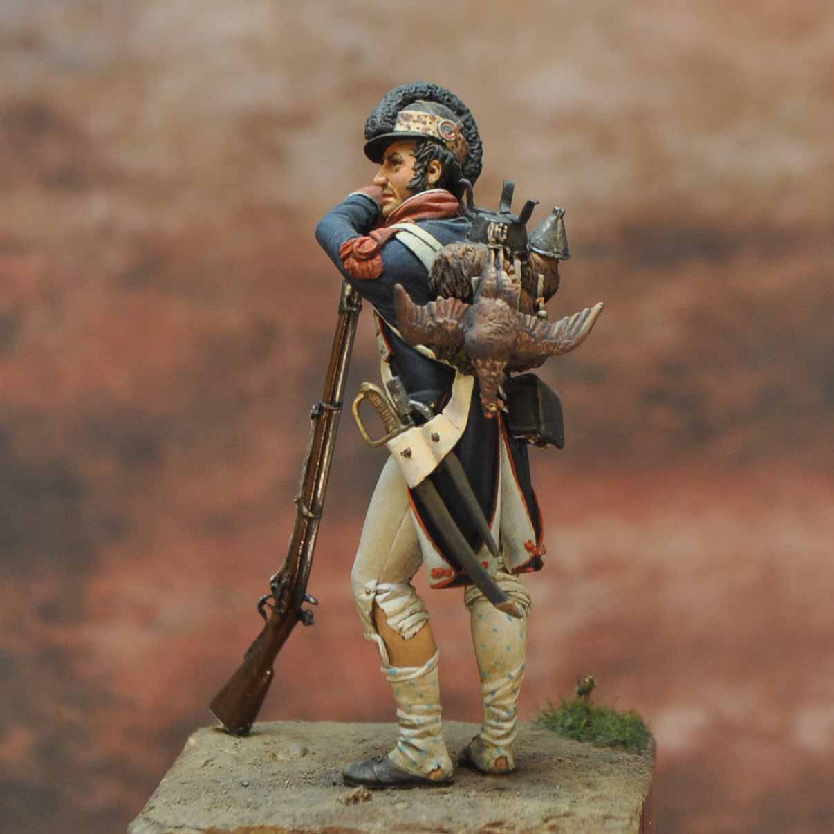 Art Girona Napoleonic Line Fusilier figurine France 1796