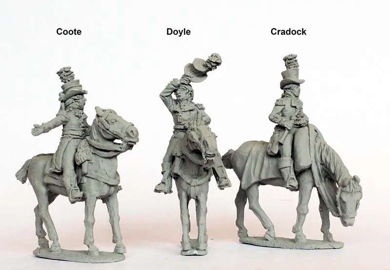 Perry Miniatures Napoleonic BH126 figurine 28mm généraux Égypte