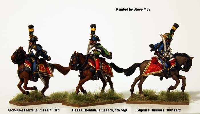 Perry Miniatures Napoleonic AN 19 figurines hussards grande tenue au galop