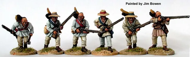 Perry Miniatures Guerre Indépendance AW33 figurines Stockbridge