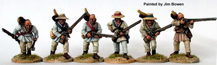 Perry Miniatures Guerre Indépendance AW33 figurines Stockbridge