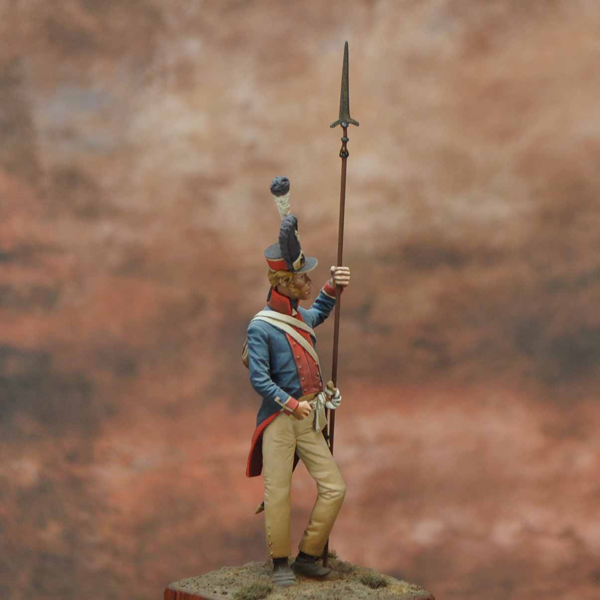 ART GIRONA Napoleonic War NCO Grenadier figurine prussien 1806