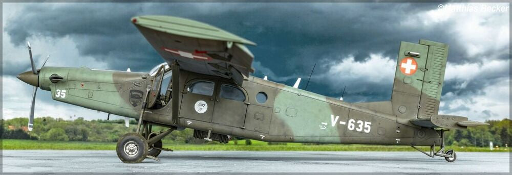Heller Pilatus PC-6 B2/H2 Turbo Porter 1/48 maquette avion