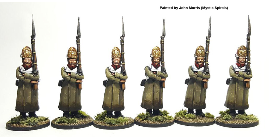 Perry Miniatures Napoleonic RN 93 figurines Pavlov capotes