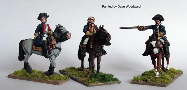 Perry Miniatures AW99 Généraux hessois montés figurines