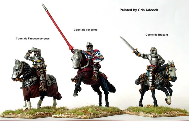 Perry Miniatures Agincourt AO15 commandement figurines 28mm