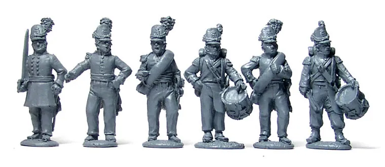 Perry Miniatures Napoleonic DB14 infanterie belge figurines commandement