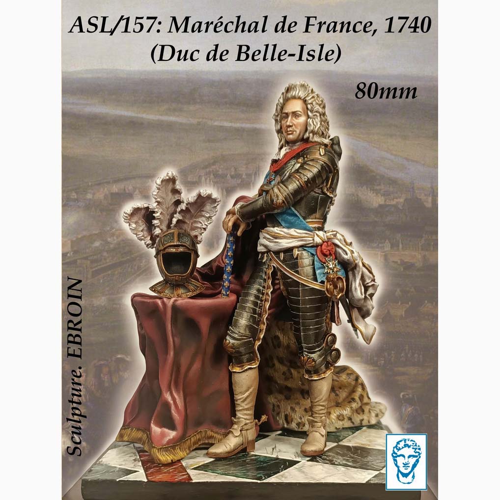 Art Girona Miniatures Maréchal de France Belle-Isle 1740 limitée