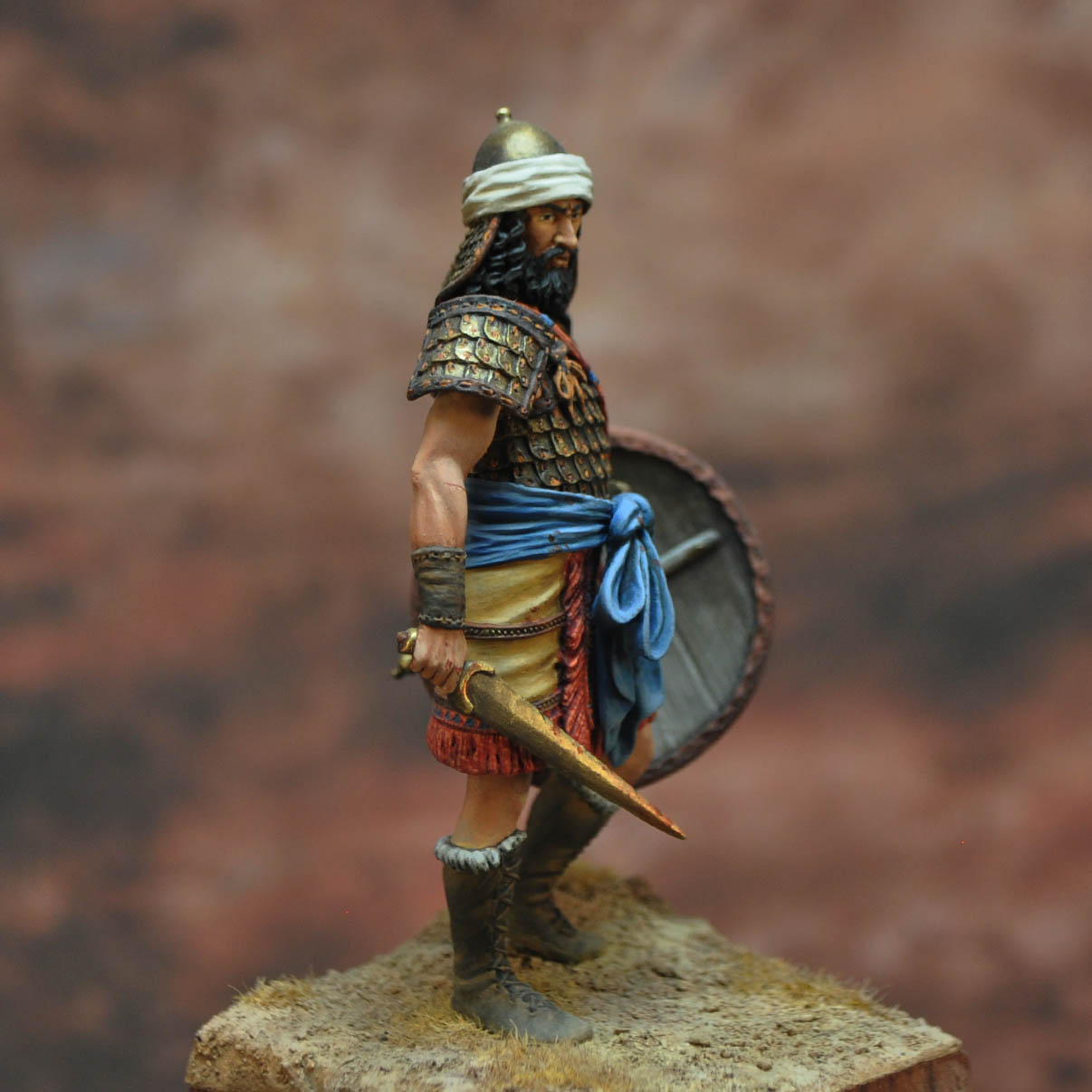 Art Girona Serie Historical King David figurine 54 mm