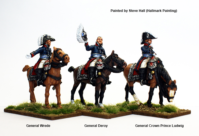 Perry Miniatures Napoleonic BAV 1 haut-commandement figurines bavarois