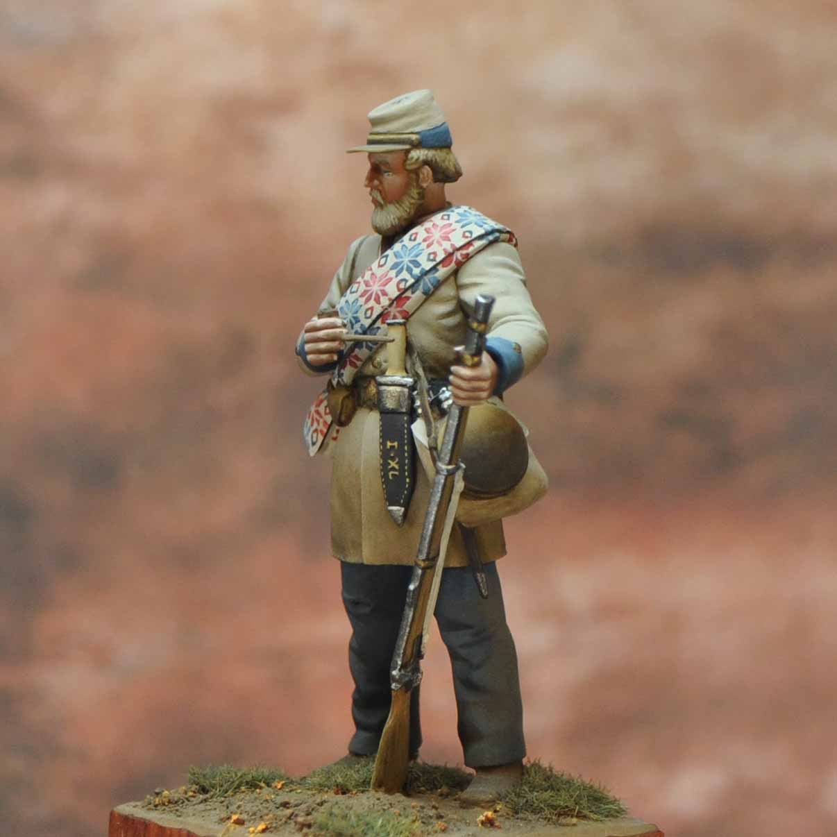 Art Girona International Serie Private Texas Infantry figurine 1862