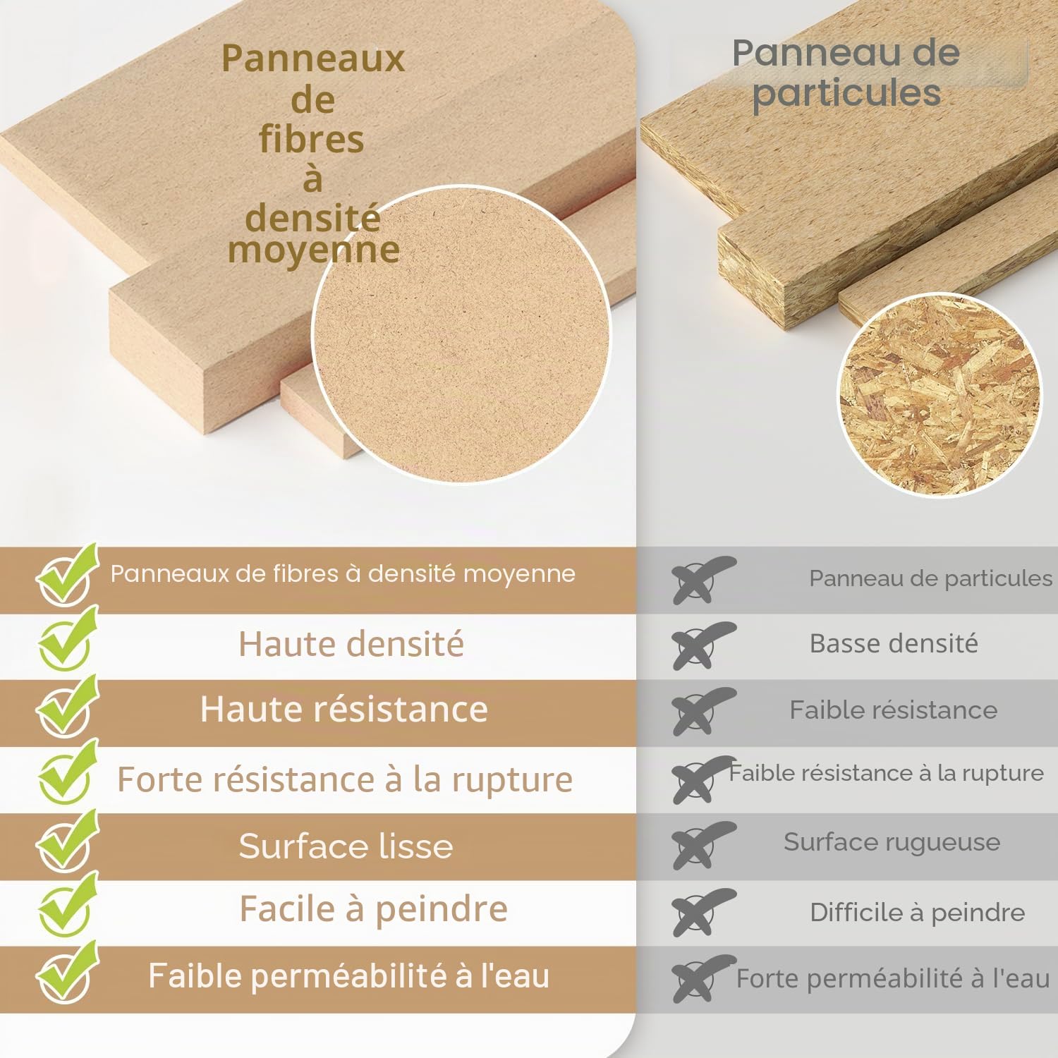 Bucasso Hobby Organizer GK PS rangement 211 pots MDF