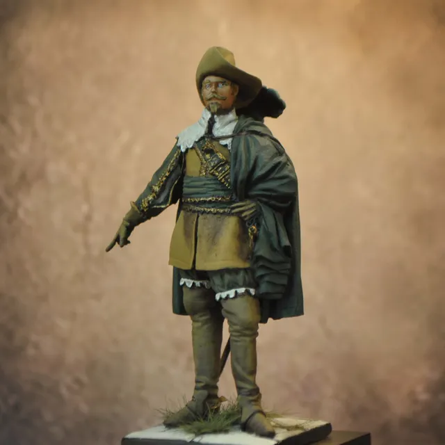 Art Girona General Serie Gustavus Adolphus figurine roi Suède