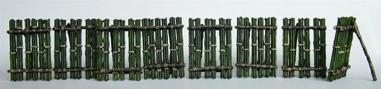 Perry Miniatures SAM64 paravents bambou décor