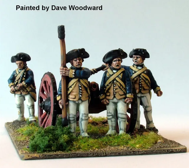 Perry Miniatures AW101 Artillerie canon 6 livres figurines