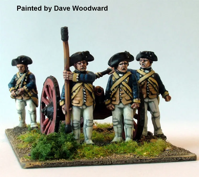 Perry Miniatures AW101 Artillerie canon 6 livres figurines