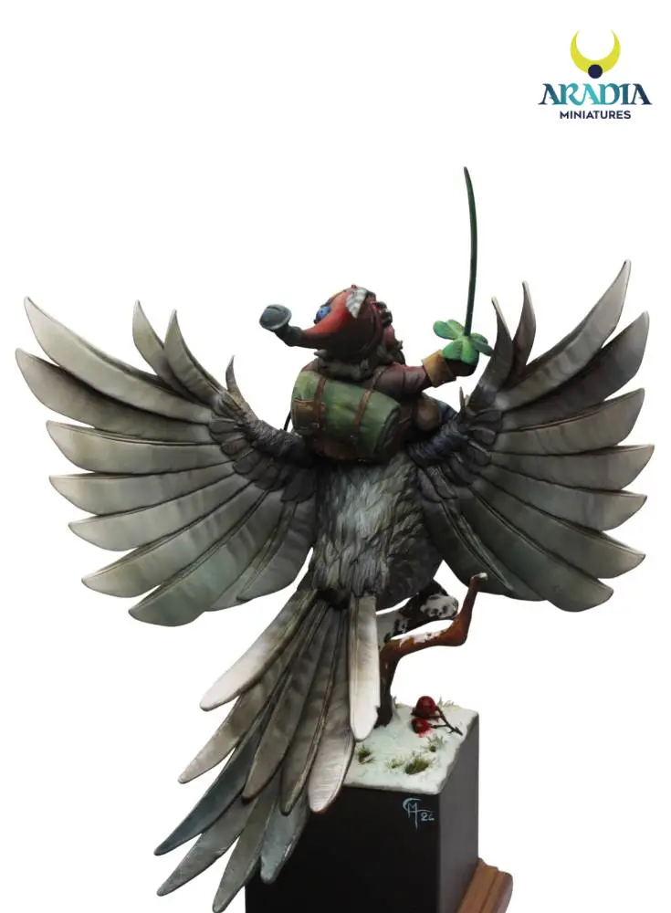 Aradia Classic Fantasy Bruno mésange figurine STL à peindre