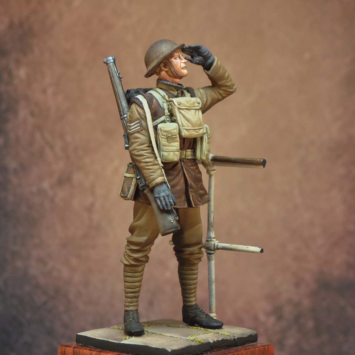 Art Girona 70mm Welsh Guards Sergeant 1940 figurine
