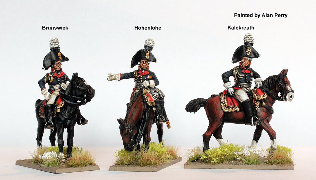 Perry Miniatures Napoleonic EP 37 figurines généraux montés prussiens