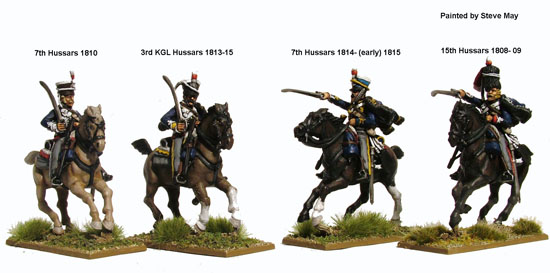 Perry Miniatures BH 80 Hussards britanniques figurines 14 cavaliers