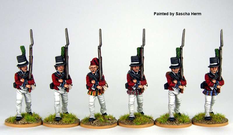 Perry Napoleonic DAN18 Landevaern marche figurines 28mm métal